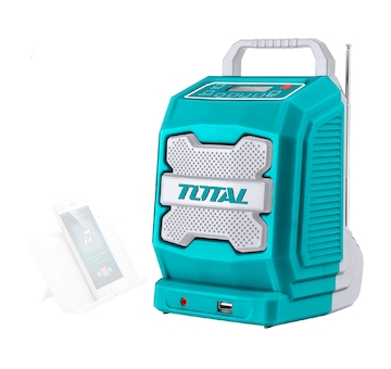 Rádio AKU, 20V Li-ion, 2000mAh, industrial
