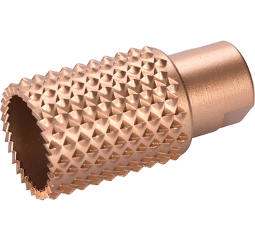 rašple rotační-válcová s čelními zuby, O30mm, závit M14