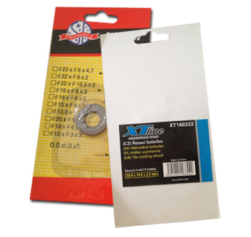 Řezací kolečko 22x10.5x2mm do řezačky XT160524