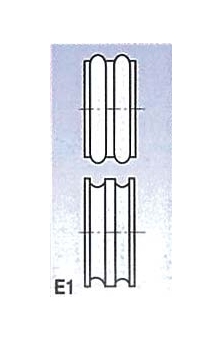 Rolny typ E1 (pro SBM 140-12 a 140-12 E)
