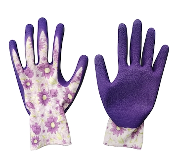 rukavice polyesterové, bezešvé, polomáčené v latexu, velikost 7', EXTOL LIGHT