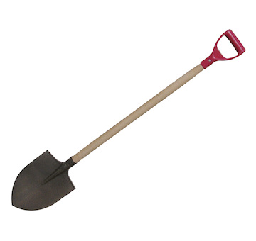 Rýč špičatý s násadou UH