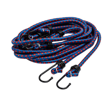 Sada 4ks gum. popruhů 1,4m, pr. 8mm, modré
