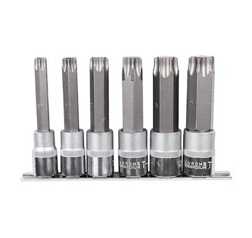Sada nástavců TORX T55-T100 100mm 1/2