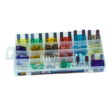 Sada pojistek Mini,Standart,Maxi 88ks