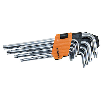 Sada torx s otvorem T10-T50 9 dílů