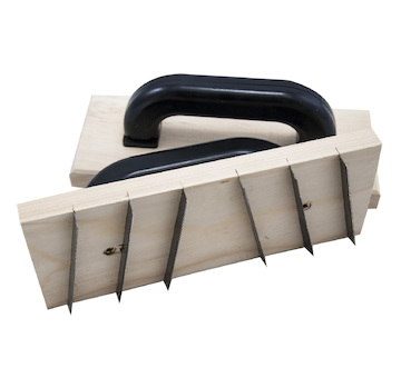 Škrabák na břizolit 250x96mm, JEMNÝ