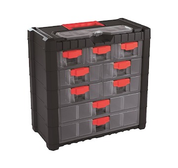Skříňka na drobný material 9zásuvek 392x200x400mm