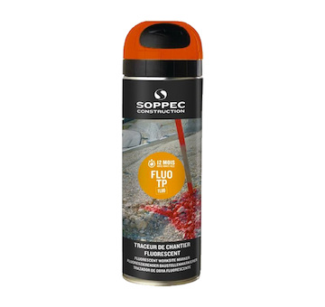 SOPPEC Značkovací sprej Soppec Fluo TP, 12M | oranžový, 500 ml