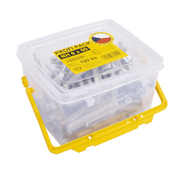TTT Hmoždinky natloukací profi pack NH | 6x60 mm, 1bal/100ks (náhrada za UPP660NH)