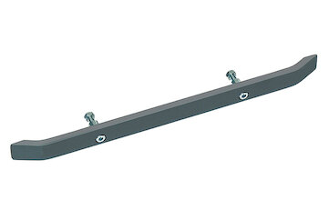 Upevňovací lišta 430 mm přední