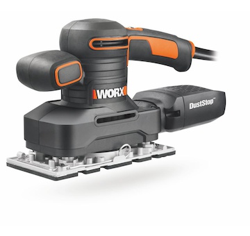 Vibrační bruska 250W WORX Orange WX641 s odsávacím filtrem