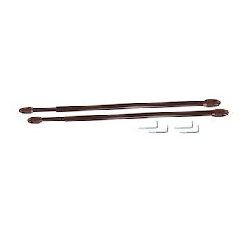 Vitrážní tyč 742, 80cm ks hnědá