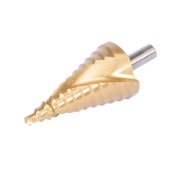 Vrták stupňovitý spirál.drážka HSS TiN 6-38mm krok 2