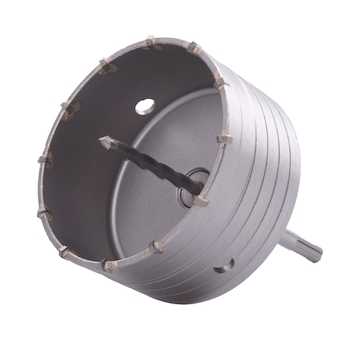 Vykružovací vrták SDS PLUS do zdiva korunkový, O 125mm x 110mm, M22