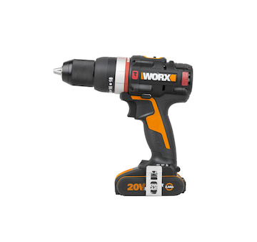 WX-JCR - Aku vrtačka s příklepem 20V, 2x2.0Ah - Powershare