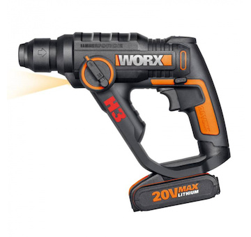 WX390 - Vrtací kladivo 20V, 1x2.0Ah - Powershare