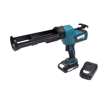 XTLINE Aku vytlačovací pistole 310 ml, 18 V + baterie 2.0 Ah + nabíječka 2.4 A