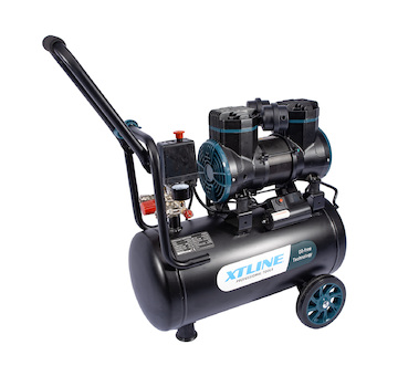 XTLINE KOMPRESOR BEZOLEJOVÝ 1450 W, 24 L