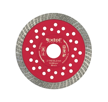 ZRUŠENO! Nahrazeno výrobkem 8703052, kotouč diamantový řezný turbo Fast Cut, 125x22.2mm