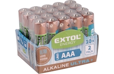 baterie alkalické, 20ks, 1,5V AA (LR6)