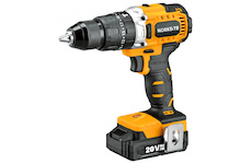 CD320H - Aku příklepová vrtačka Brushless 20V - Worksite