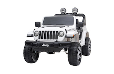 Dětské elektrické autíčko AKU Jeep Wrangler Rubicon White