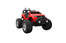Elektrické autíčko Aku FORD RANGER MONSTER TRUCK RED