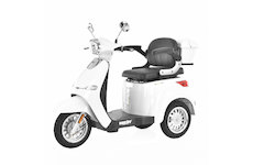 Elektro skutr HECHT CITIS MAX - WHITE - tříkolka