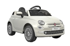 FIAT 500 - WHITE - akumulátorové autíčko - vozítko