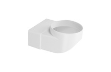 HACO Přechodový kus koleno CKZ | 100/110x55 mm