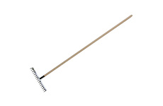 Hrábě kovové 16zubů s násadou 160cm