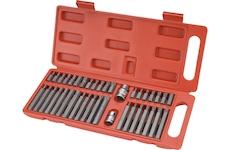 Hroty IMBUS-TORX-XZN, sada 40ks, pro ráčny 3/8