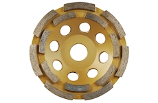 kotouč diamantový brusný dvouřadý, 125x22,2mm