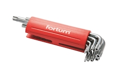L-klíče TORX vrtané, sada 9ks, 10-50mm