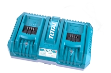 Nabíječka pro 2 baterie, 20V Li-ion, industrial