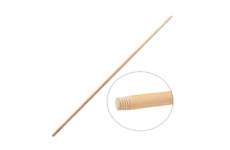 Násada na smeták se závitem | 1500 mm, průměr násady 22 mm