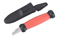 nůž na odizolování kabelů oboubřitý,s plast. pouzdrem, 155/120mm