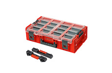 QBRICK Box plastový PROFI ONE Organizer 2XL Red | 582x387x172 mm