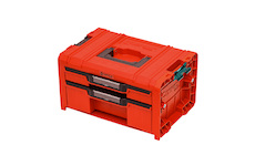 QBRICK Box s organizérem QBRICK PRO Drawer 3 Toolbox 2.0 Expert RED Ultra HD Custom | 450x310x244 mm