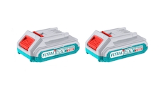 Sada baterie 20V, 2000mAh (2x) a nabíječka, industrial