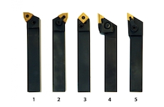 Soustružnické nože HM 20 mm, sada - 5 ks