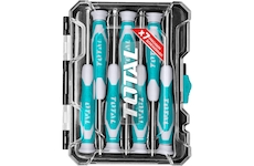 Šroubováky, sada 7ks precision, industrial, 3x(-), 2xPH, 2xT, CrV