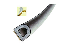Těsnění D-100m 9x7,4mm černá/PL STOMIL