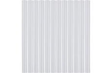 tyčinky tavné, transparentní, ∅7,2x100mm, 12ks
