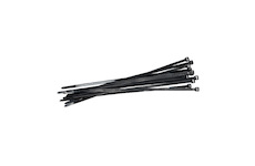 Vázací pásky 400x4,8mm, nylon,  50ks černá (23955)