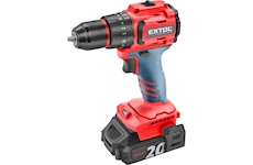 vrtací šroubovák aku s příklepem SHARE20V, BRUSHLESS, 2Ah