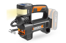 WX092.9 - Aku kompresor a lampa 20V  - bez akumulátoru - Powershare